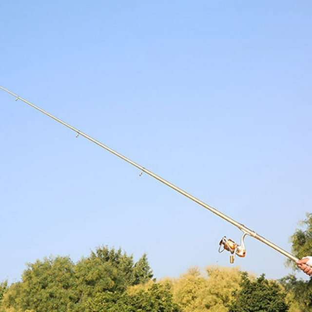 facefd Fishing Rod 5 Layers Sturdiness Fiberglass Angling Rod Fishing Tool for Angler's Holiday Good Gift