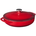thumbnail image 1 of Casserole Lodge, hierro fundido esmaltado, 3,4 L, color rojo isla, 1 of 6