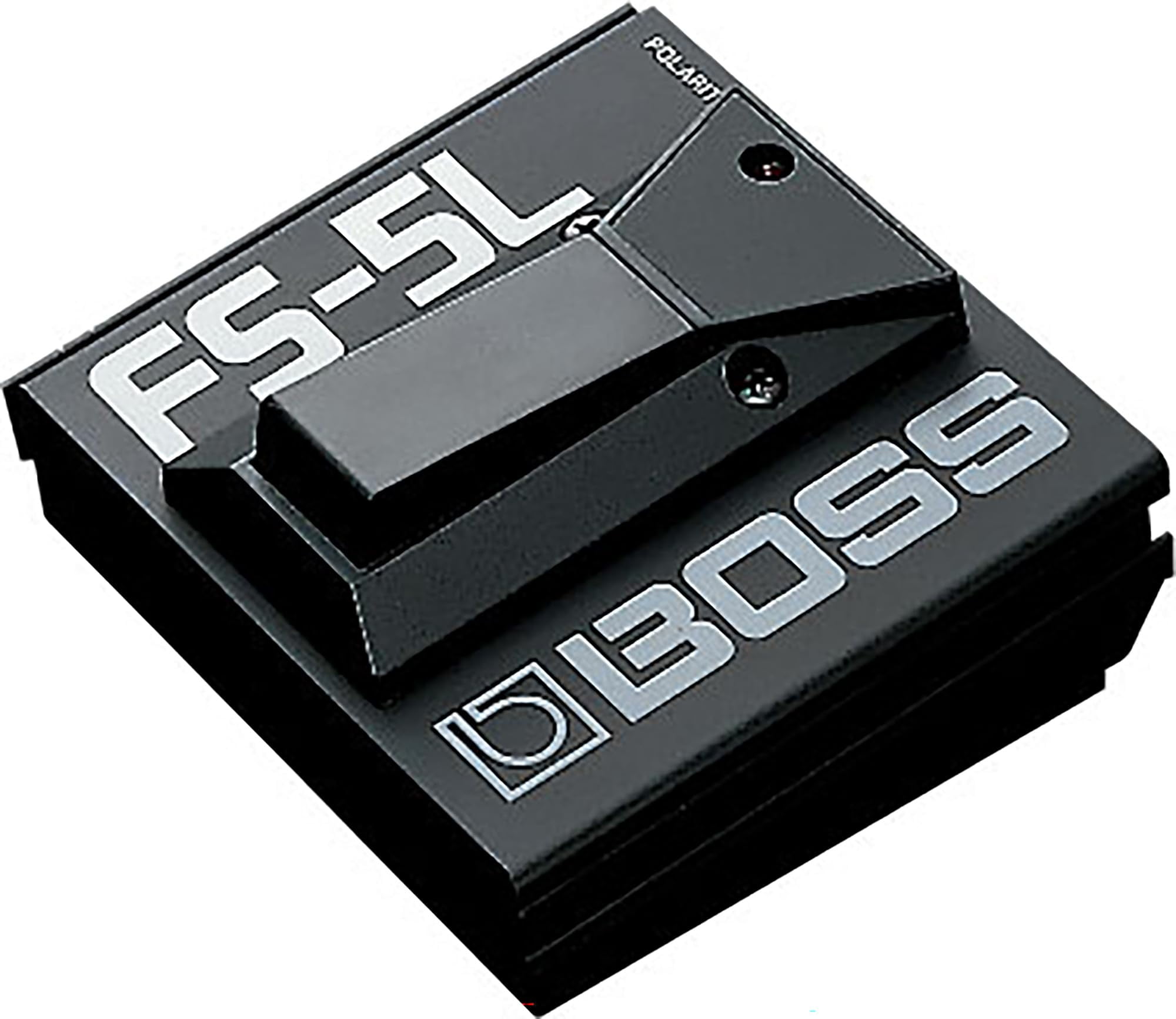 Boss FS-5L Latching Footswitch Bundle with Picks and Austin Bazaar Polishing Cloth