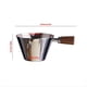 thumbnail image 2 of Medidora de Acero Inoxidable de 90 Ml, Tazas de Café Expreso, Jarra Pequeña para Café, Leche, Jarra, de Café Expreso, Medida, Cocina, Negro, 2 of 5