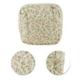 thumbnail image 4 of Unique Bargains 1 Pc Lady Portable Square Lipstick Bag for Vacation Beige Pink Polyester, 4 of 6