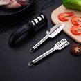 thumbnail image 4 of Kitchen Peeler Stainless Steel Vegetable Peeler with Fish Scaler & Sharpener, 4 of 9
