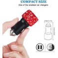 thumbnail image 2 of USB Car Charger,SAVORI Car Adapter Bling Bling Rhinestones Crystal Car Decorations for Fast Charging Car Decors for iPhone Xs Max X Plus, iPad Pro/Mini, Samsung, 2 of 7