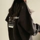 thumbnail image 3 of Sudaderas con capucha de manga larga para mujer, suéter holgado informal con estampado de letras, jerséis de gran tamaño, sudadera Harajuku, Ins, 3 of 4