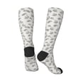 thumbnail image 5 of Lsque Hand Drawn Squirrel Printed Crew Socks Men's Women's LightWeight Thin Casual Calf Socks ,Knee High Socks,Cotton Socks, 5 of 9