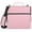 Pale Pink, variant on 3 Ring Zipper Binder with Shoulder Strap Waterproof Trapper Keeper 2 Inch D-Ring 500 Sheets Capacity Olive Green