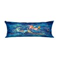 thumbnail image 1 of EREHome flying unicorns cloud star moon wave dots dash Pillow Cover Body Pillowcase Pillow Protector 20x60 Inch, 1 of 1