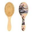 thumbnail image 2 of YAZAOO Soft Hair Brush Hair Comb Detangler Cardinal in A Winter Wonderland Smoothing Hair Care Beauty Gift, 2 of 7