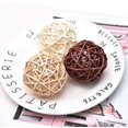 thumbnail image 4 of ZECATL 15pcs Wicker Rattan Balls Decorative Ball Orbs Vase Fillers Table Decor, Wedding Party Decoration, 4 of 7