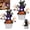 2pcs, variant on Animated Seesaw Ghosts Night Light, 3D Glowing Plug-in LED Lamp with Spooky Tree Pumpkins, Cute Halloween Decor Wall Light Gift for Bedroom Bathroom Hallway Home