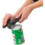 GoodCook Safe-Cut Manual Can Opener with Stainless Steel Cutting Blade, Black