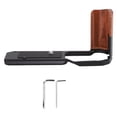 thumbnail image 2 of Hand Grip L Bracket for Z F Camera, L Shape Bracket Wooden Grip with 1/4 Inch Screw Hole, Handgrip L Shape Grip, Built in Quick Release Plate for Arca, 2 of 7