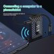 thumbnail image 5 of 3in1 Car Bluetooth 5.3 Transmitter Receiver Mini FM Transmitter With LED Display Handsfree Call Car Kit Wireless AUX Audio Adapter Support TF card, 5 of 5