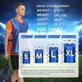 thumbnail image 2 of 6 Packscrimmage Vests Jersey Compatible With Soccer Basketball Hockey Adult, 2 of 5