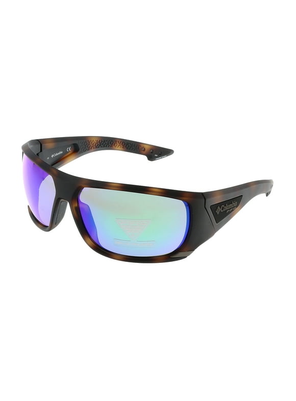 COLUMBIA  C508SPN ARBOR PEAK N 246 Matte Tortoise/Green Oval Sports Sunglasses for Mens