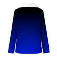 thumbnail image 4 of LYXSSBYX Jackets for Women Casual Fall Women's Fashion Long Sleeve Pocket Plush Button Coat Long Sleeve Hatless Casual Coat/Jacket, 4 of 6