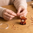 thumbnail image 6 of Beaded Animal Craft Kit Miniature Deer Figurine Diy Material Set for Adult Arts and Crafts Home Decor Gift, 6 of 7