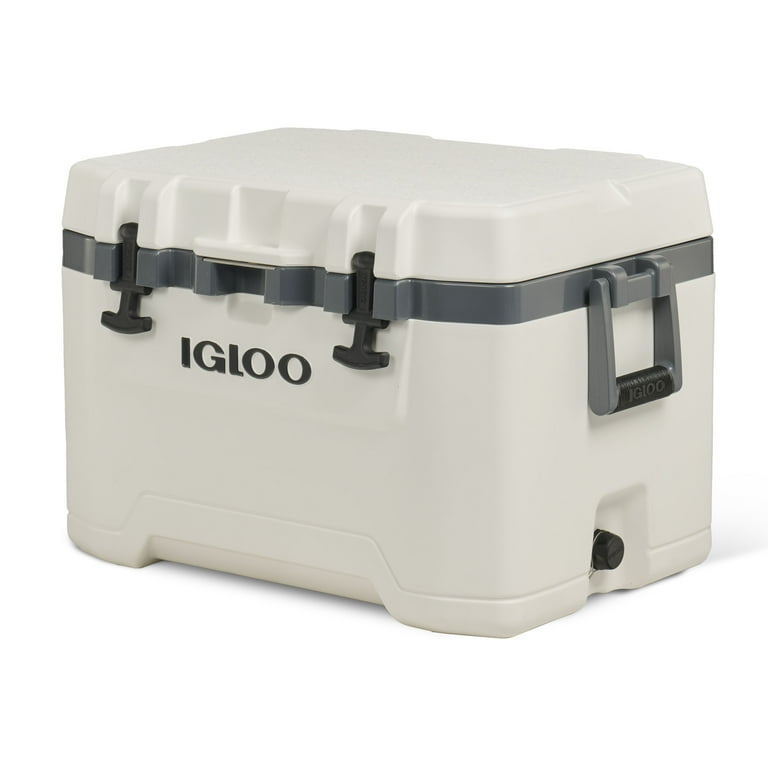Igloo 50 QT Overland Ice Chest Cooler, White
