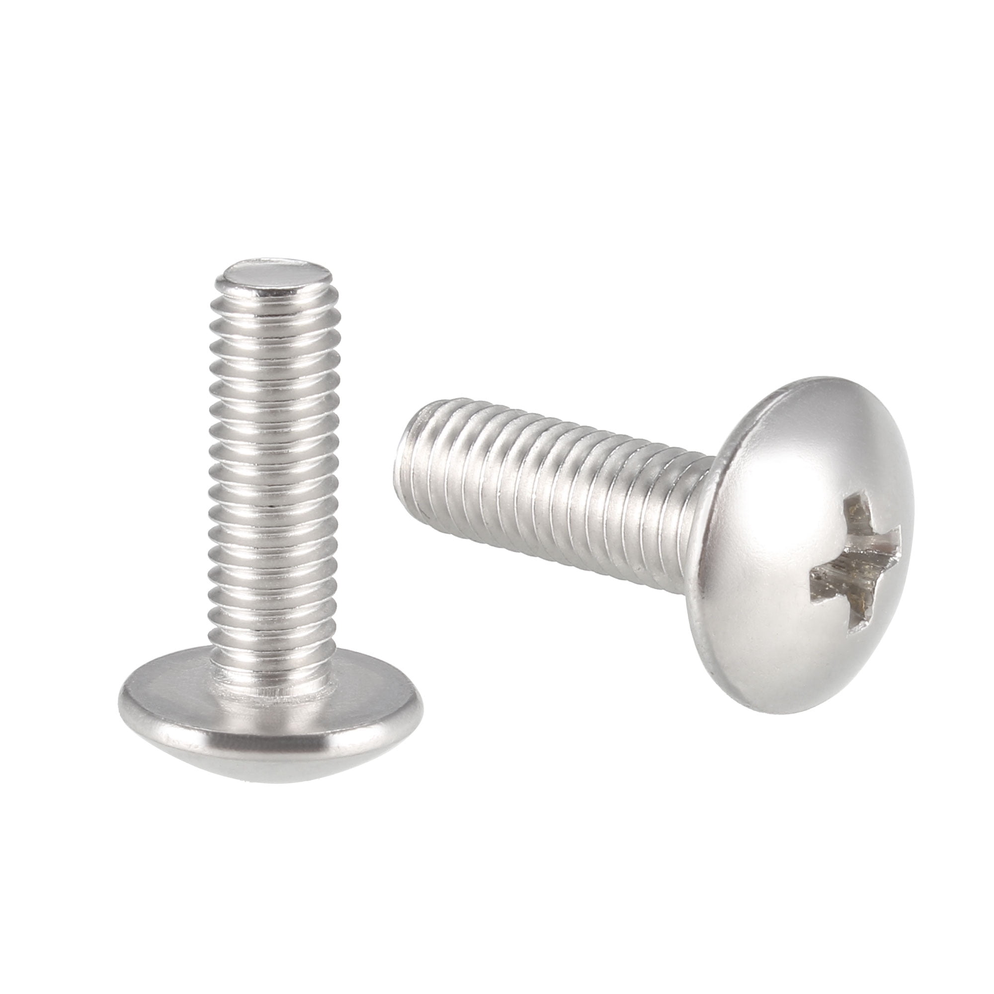 Machine Screws, M5x16mm Phillips Truss Head Screw, 304 Stainless Steel