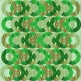 thumbnail image 1 of Ahgly Company Tapis d'Intérieur Lavable en Machine Carré Transitionnel Vert Lime Foncé, 8 Pieds Carré, 1 of 7