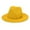 Yellow, variant on iHPH7 Straw Sun Hat Foldable Beach Hat Straw Caps Wide Brim Fedora Hats for Men Packable Straw Hat for Women, Black One Size