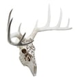 thumbnail image 4 of Ebros Large Filigree Buck Deer Head Skull Wall Decor Hanging Plaque 22" Wide, 4 of 9