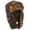 Black, variant on Winter Trapper Hat with Ear Flaps, Faux Fur Lined, Lime Green, SAFEGEAR