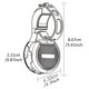 thumbnail image 4 of Bocina Eléctrica Para Bicicleta Equipo De Alarma A Prueba De Agua Alarma De Carga Usb De Alto Decibelio Con Larga Resistencia Alta Adaptabilidad Para Carretera Al Aire Libre Vogacara OD007184-00, 4 of 7