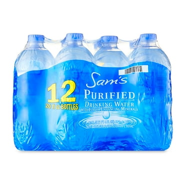 Sam's Choice Purified Drinking Water, 10 fl oz, 15 Count Bottles ...