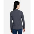 thumbnail image 3 of CORE365 CE418W Women's Origin Performance Pique Quarter-Zip Pullover-Carbon/ Black-XS, 3 of 6