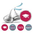 thumbnail image 1 of Darling Souvenir Candy 190 Pcs Graduation Theme Stickers DIY Chocolate Labels-Burgundy & Gray, 1 of 2