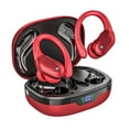 thumbnail image 1 of Auriculares inalámbricos HAOYUYAN BX17 Sports Bluetooth 80 horas rojos, 1 of 7