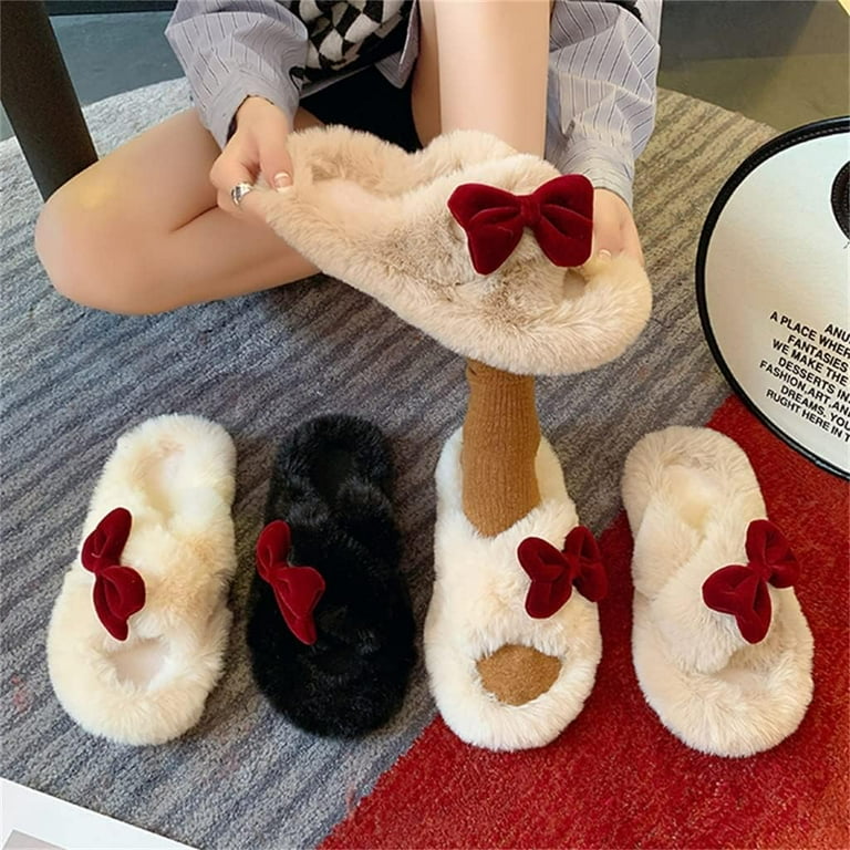 Plush hotsell slippers walmart