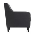 thumbnail image 4 of Serta Nina Tufted Accent Chair Charcoal Gray, 4 of 6