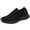 Black, variant on LANCROP Women Slip On Flat Shoes Athletic Sneakers Walking Shoes Casual Tennis Sneaker