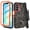 Camo, variant on 6goodeals Samsung Galaxy A17 Defender Case with Built-in Screen Protector | Heavy Duty Rugged Shockproof Protective Cover Black