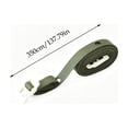 thumbnail image 3 of Portable Adjustable Clothesline, No Drill Clothes Hanger, Multi Hook System for Indoor Outdoor Use, Travel-Friendly Storage Solution, Roll-Up Design, 3 of 6