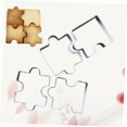 thumbnail image 3 of KALLORY 4Ud Cortadores Metálicos Para Galletas De Repostería En Acero Plateado, 3 of 8