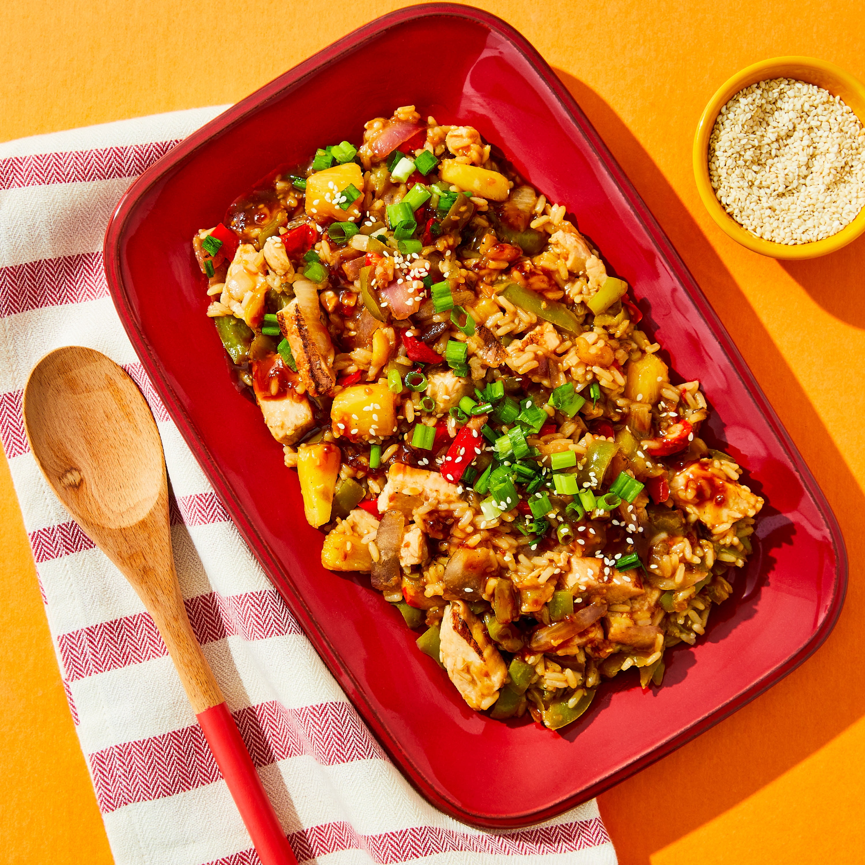 bettergoods Pineapple Chicken & Rice Skillet Meal, 22 oz (Frozen)