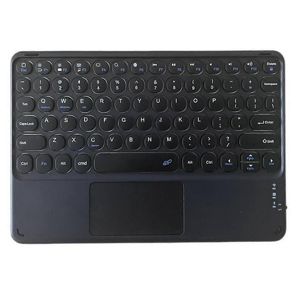Wireless Bluetooth Keyboard Mini 78 Keys Gaming Office Rechargeable Keyboard Touchpad for Pad PC Tablet