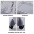 thumbnail image 5 of Anbers 4-Tier Stackable Storage Baskets with Rolling Wheels, Plastic Stacking Baskets, 5 of 7