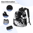 thumbnail image 3 of Easygdp Skeleton Wave Artwork Mochila Casual para Portátil, Mochila para Escuela, Viajes, Negocios, 3 of 6