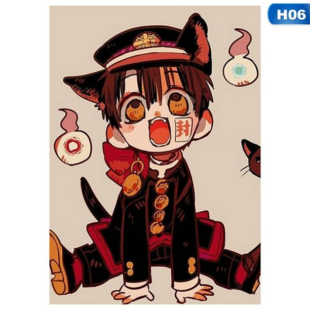 AkoaDa Anime Toilet Bound Hanako kun Characters Home Decor Poster Wall Scroll Mural Hanging
