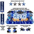 thumbnail image 5 of Jumbo Graduation Yard Sign Set 3x6 Feet, Congrats Grad Sign , Waterproof Corrugated Plastic, Includes Stakes (Blue), 5 of 10