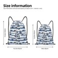 thumbnail image 2 of Fotbe Palm Tree Bolsa Mochila con Cordón Estampada, Bolsa de Gimnasio Deportiva, Bolsa Cinch, Bolsa con Cordón para Hombres y Mujeres-Medium, 2 of 6