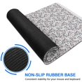 thumbnail image 6 of Long Mouse Pads for Desk,White Cartoon Unicorn Rainbow Pattern Desk Mats on Top Of Desks, Desk Mouse Pad Extra Large with 3mm Non-Slip Base and Stitched Edge for Gaming,Office,Work,Home 47.3"x23.6", 6 of 6