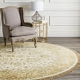 thumbnail image 2 of Mark&Day Wool Rugs, 4x6 Vinemont Traditional Black/Gray/Brown/Tan Area Rug, Black Grey Brown Carpet for Living Room, Bedroom or Kitchen (3'9" x 5'9"), 2 of 2
