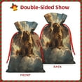 thumbnail image 2 of Naloa Cloud Rainbow Winged Dog Drawstring Christmas Bags, 3D Xmas Gift Bags, Christmas Wrapping Bags, Xmas Goodie Bags, Treat Pouch Bags, Party Favor Bags-Medium, 2 of 9