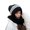 Black, variant on Holzlrgus Trendy Chunky Winter Hat Stretchy Soft Winter Beanie Knit Hats Skull Cap Warm for Men and Women
