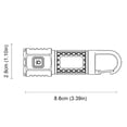 thumbnail image 2 of Cobogra USB LED COB Zoomable Linteria Torca de alto brillo para cortes de energía, 2 of 7